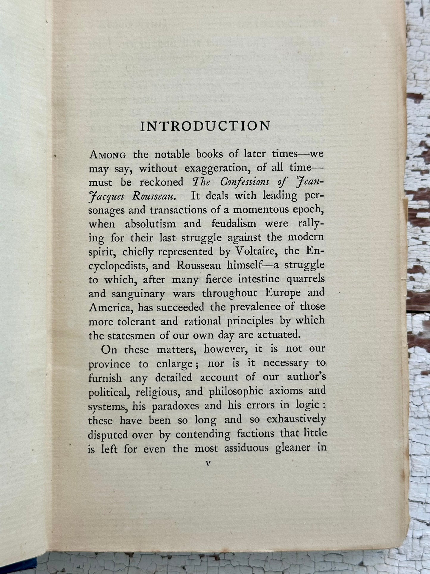 Rare-1897 The Confessions of Rousseau Set