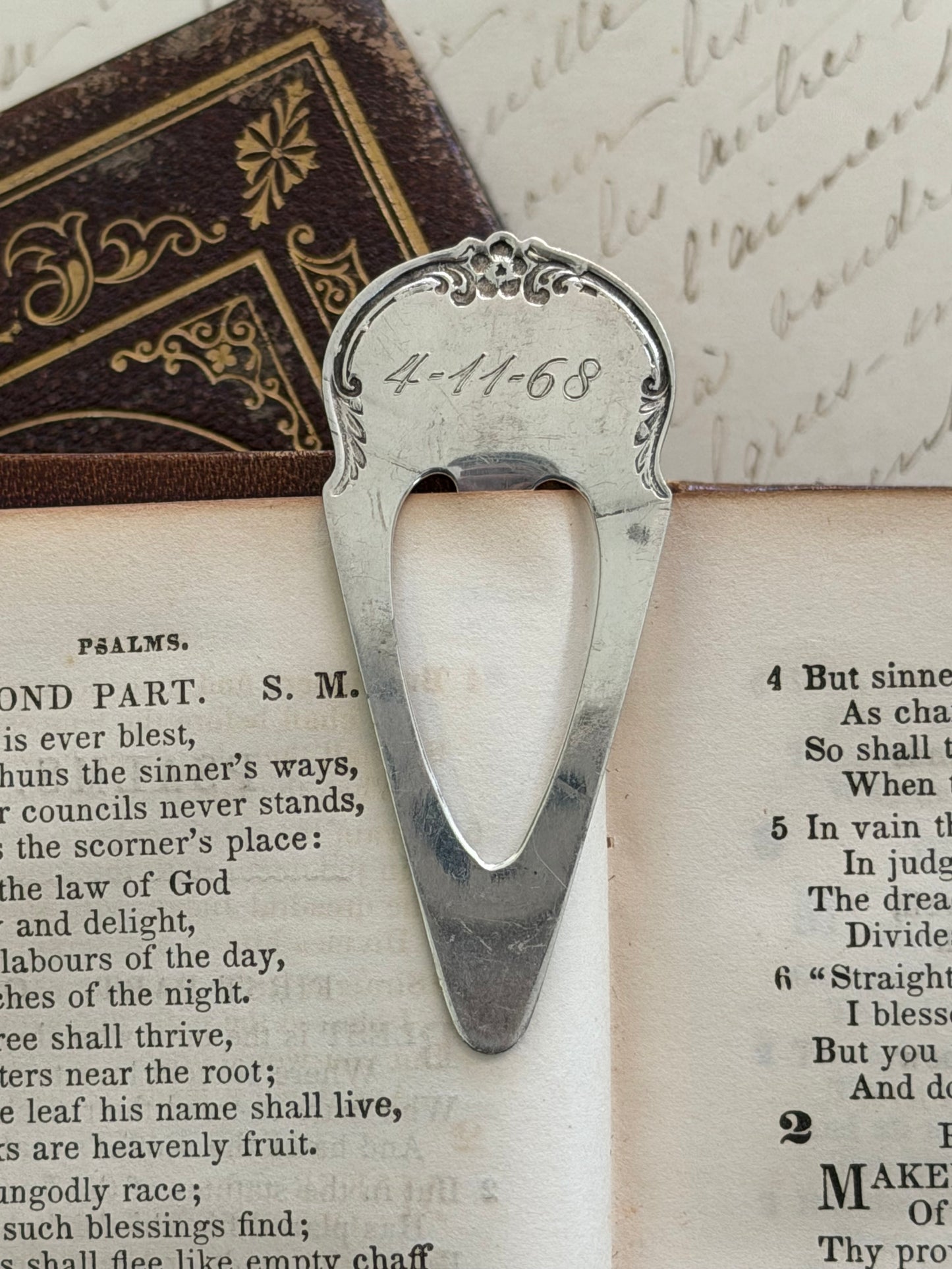 Sterling Silver Bookmark