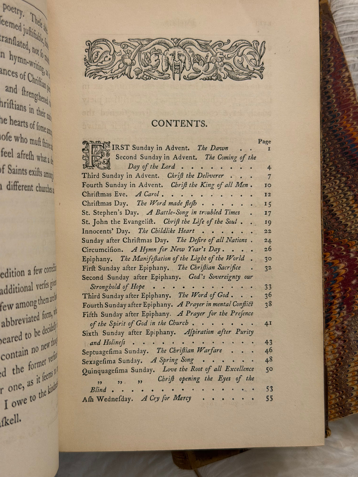 1858 Lyra Germanica: Christian Hymn Books