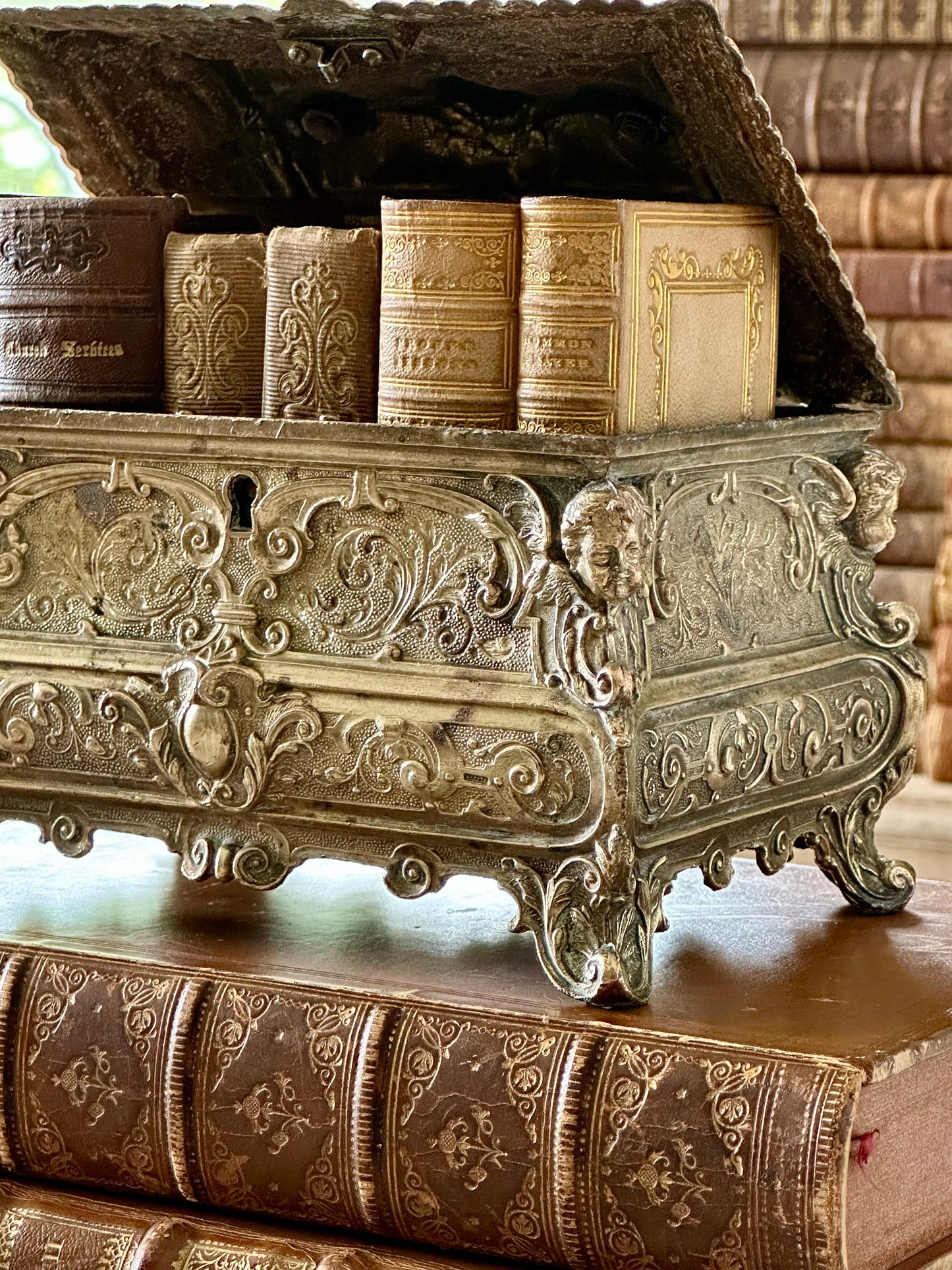 Antique 19th Century Louis XV Style Casket or Jewelry Box