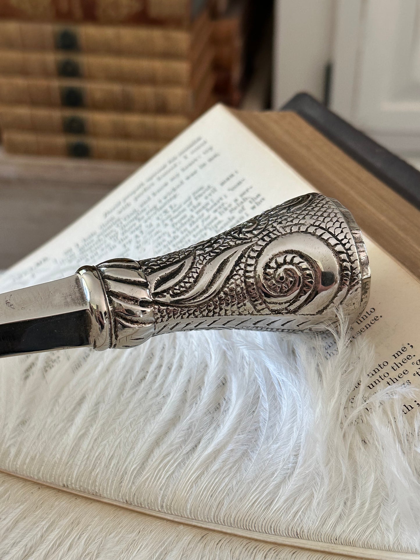 Victorian Silver Magnifying Glass