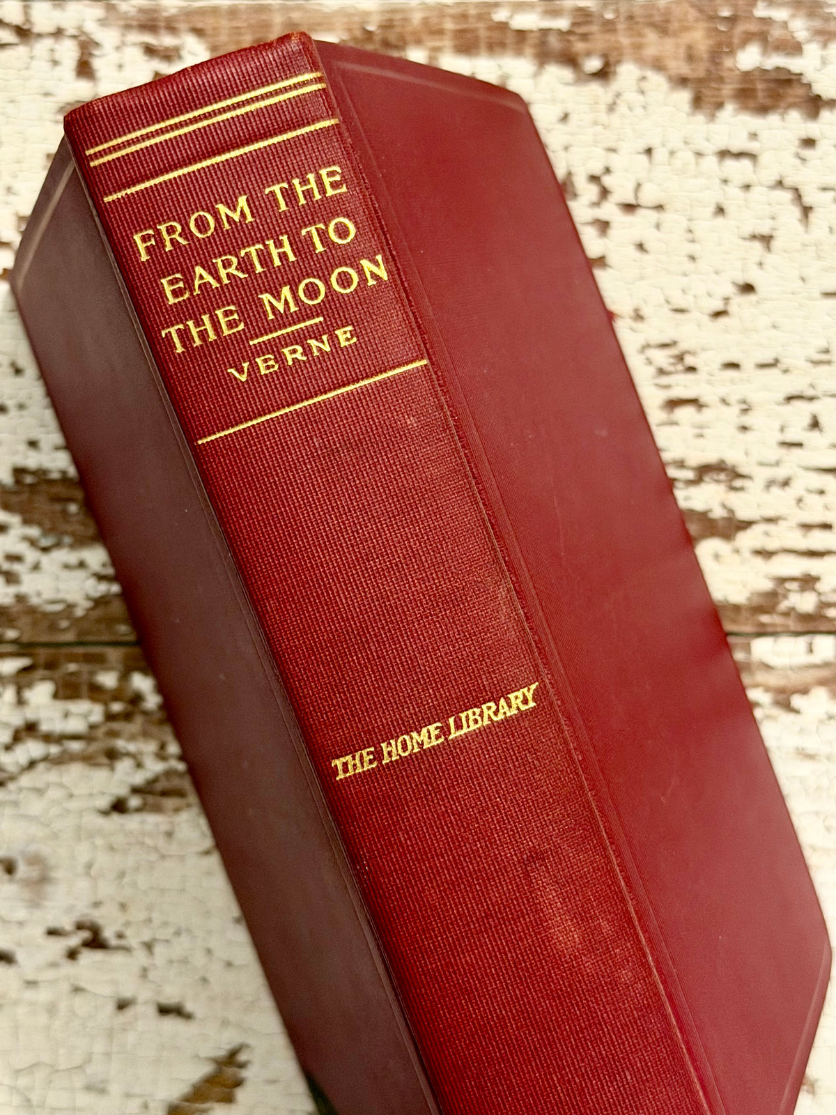 Antique- From The Earth To The Moon and Round The Moon by Jules Verne