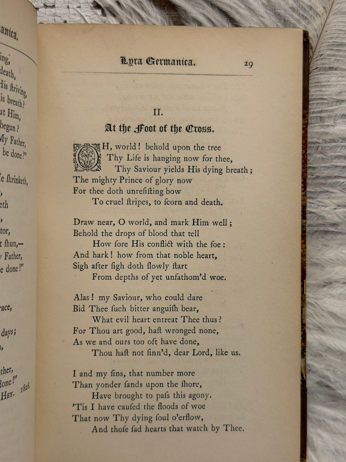 1858 Lyra Germanica: Christian Hymn Books