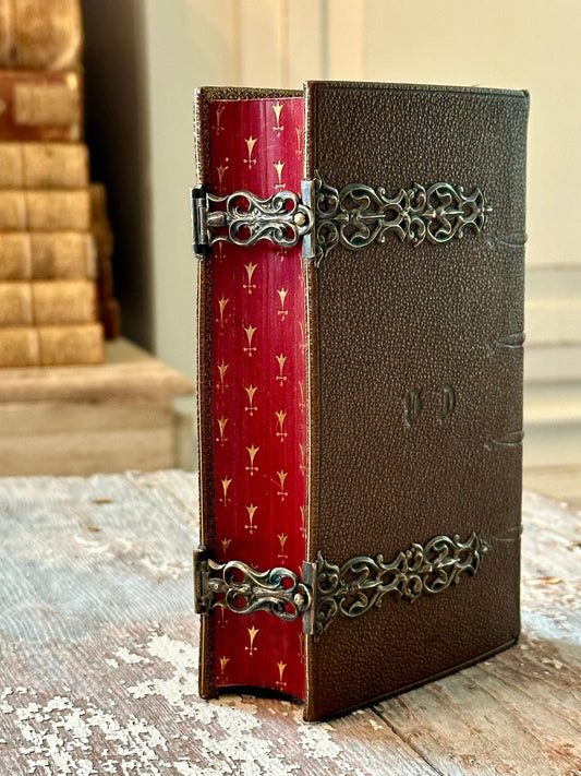 Rare 1860 Roman Parishioner with Gregorian Chants & Gauffered Edge