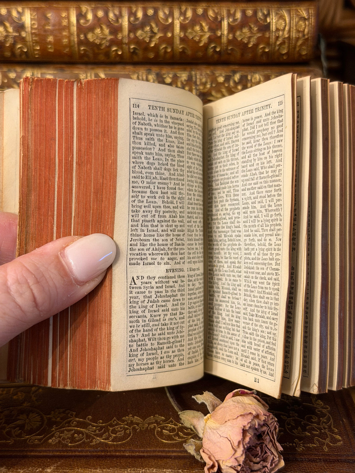 1864 Miniature Book of Common Prayer- Full Leather