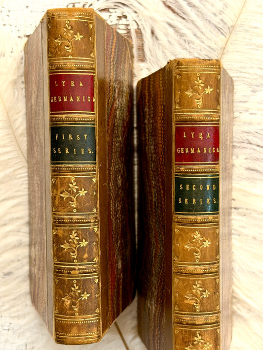 1858 Lyra Germanica: Christian Hymn Books