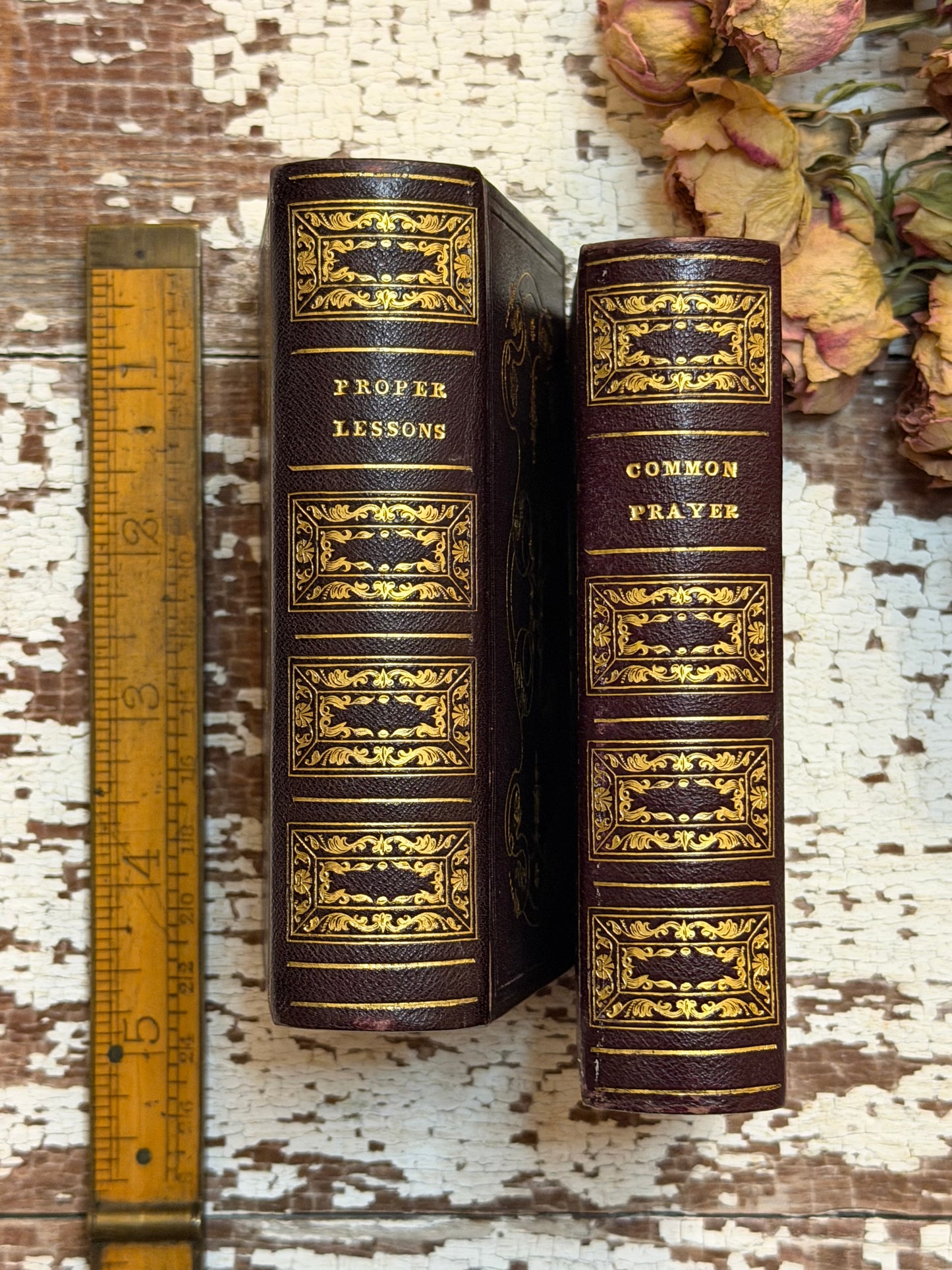 1843 The Book of Common Prayer & Proper Lessons Set with Leather Box