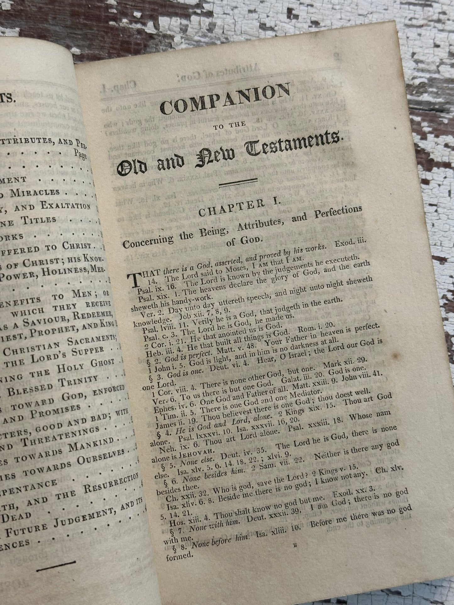 1813 The Common Place Book or Companion to The Old & New Testament