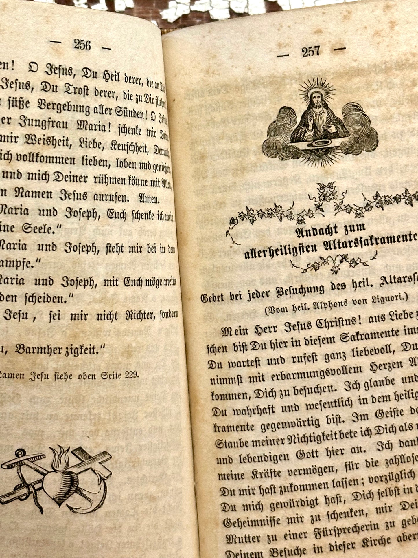 Rare• 1864 Holy Mary Devotional Book in German