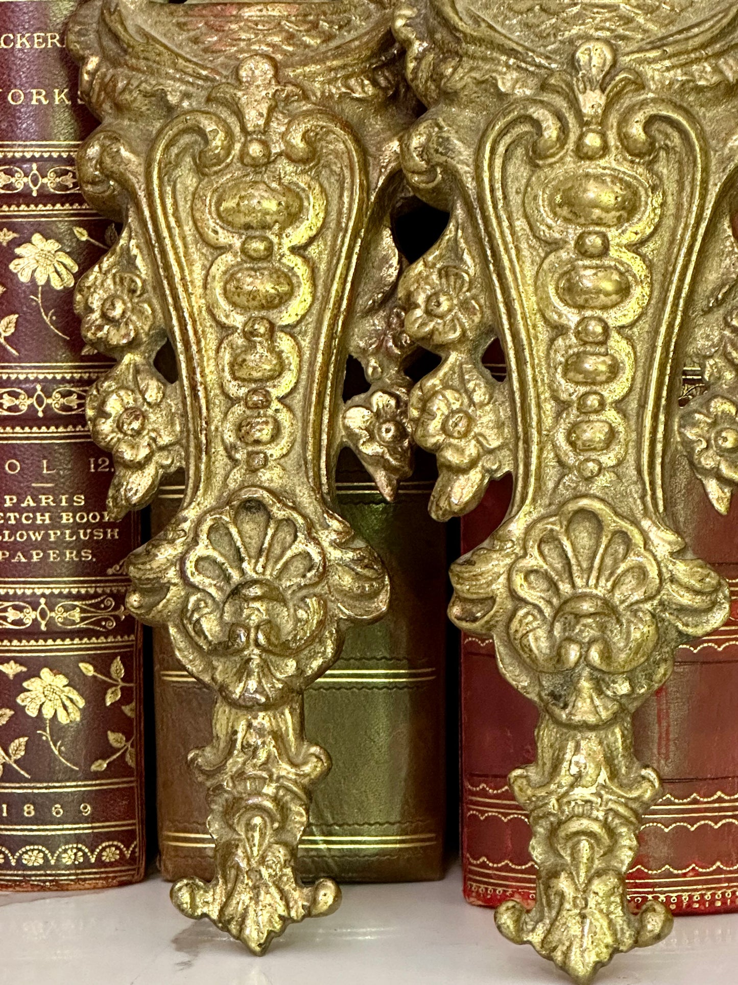 Antique French Ormolu Decorative Mounts