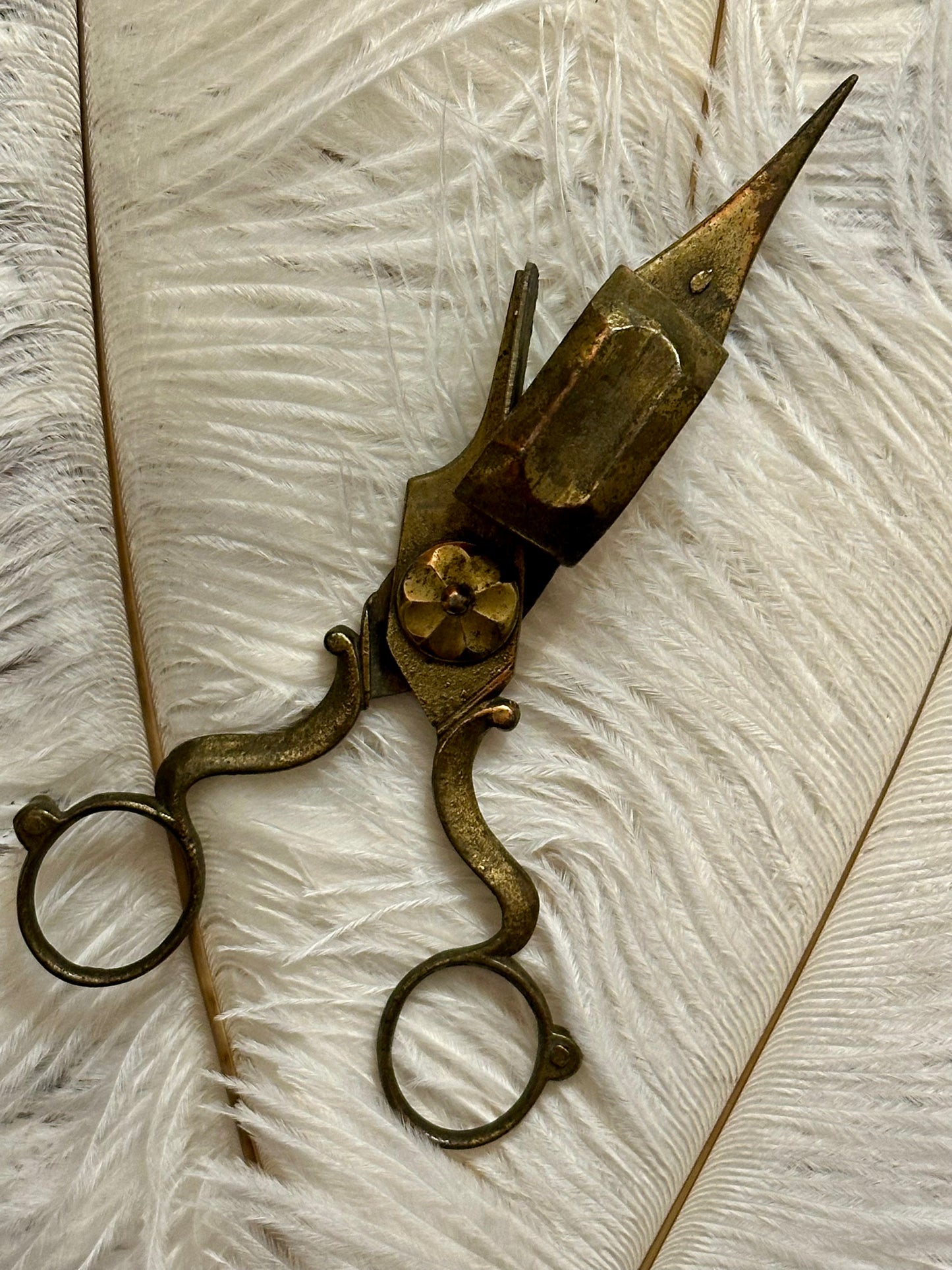 Antique Candle Snuffer Scissors