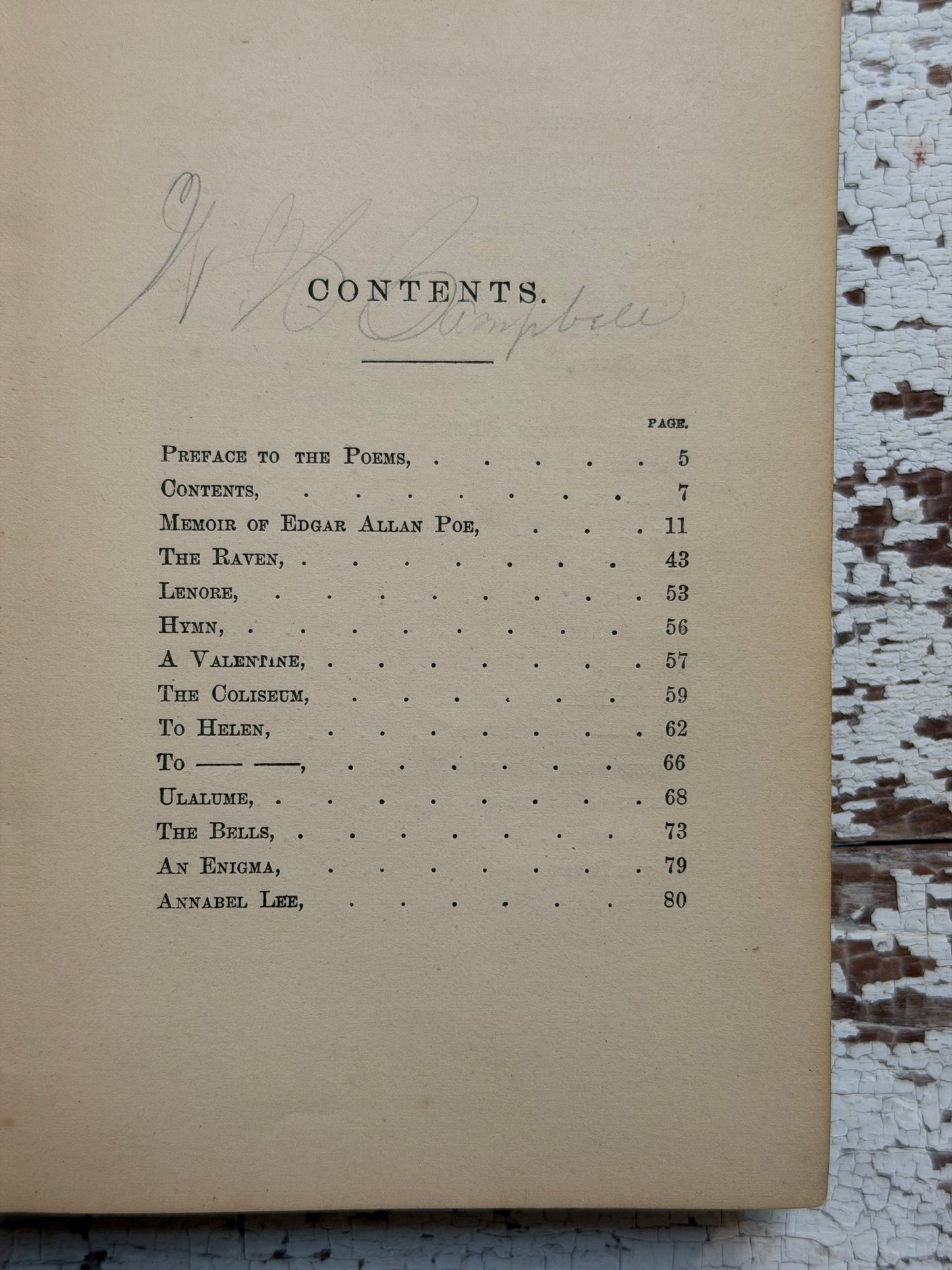 1869 Poems of Edgar Allan Poe