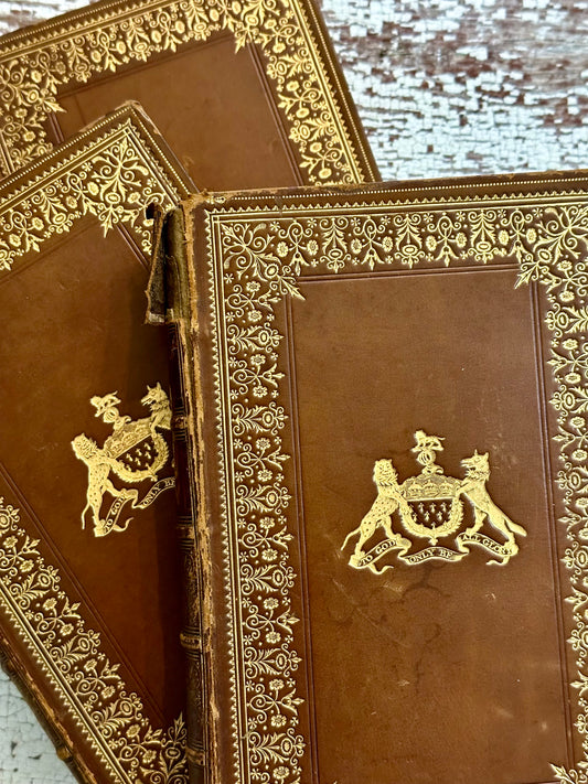 1856 The Plays of William Shakespeare- Prized Bindings