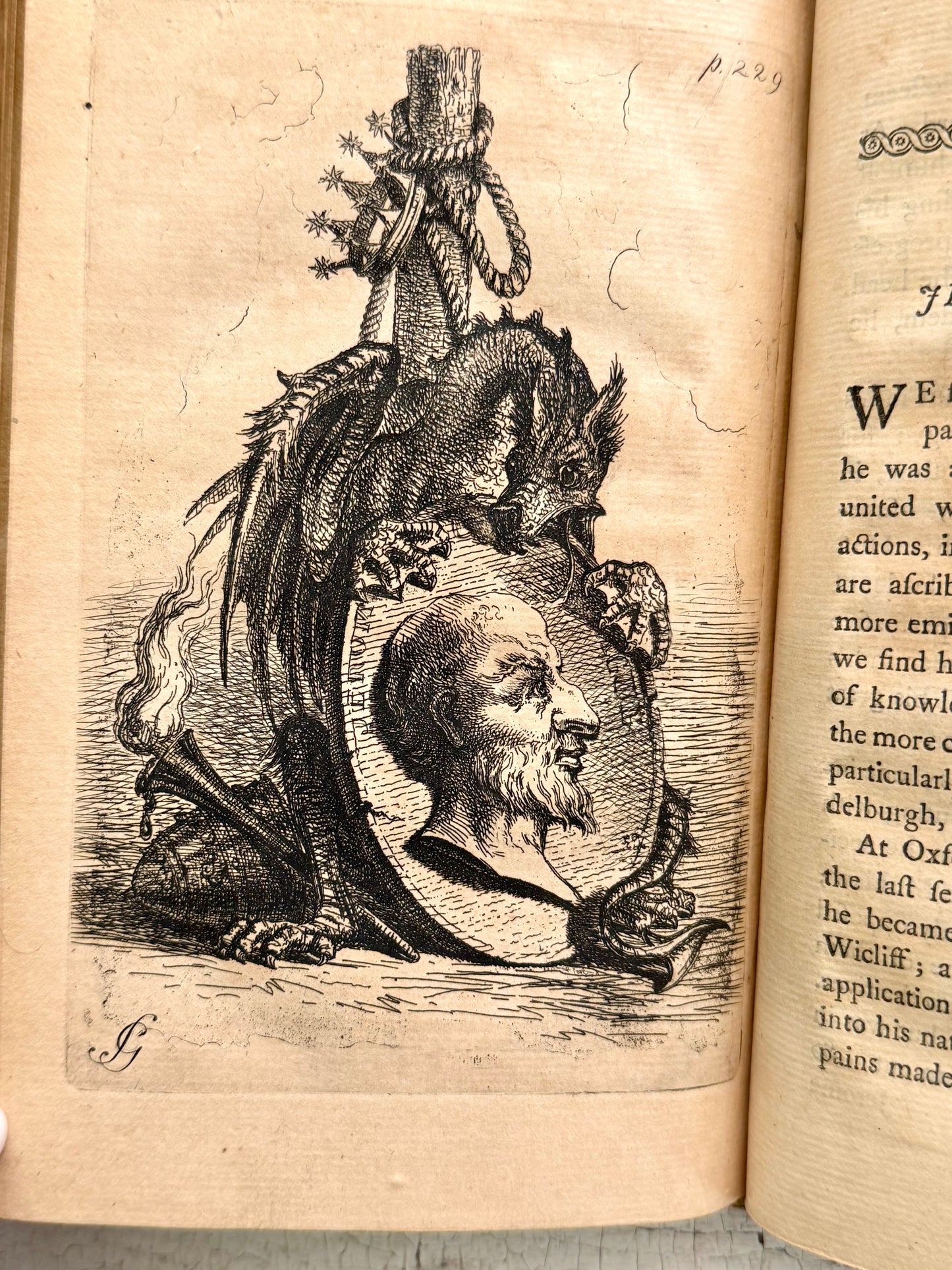 1755 The Lives of John Wicliff by William Gilpin- With Engravings