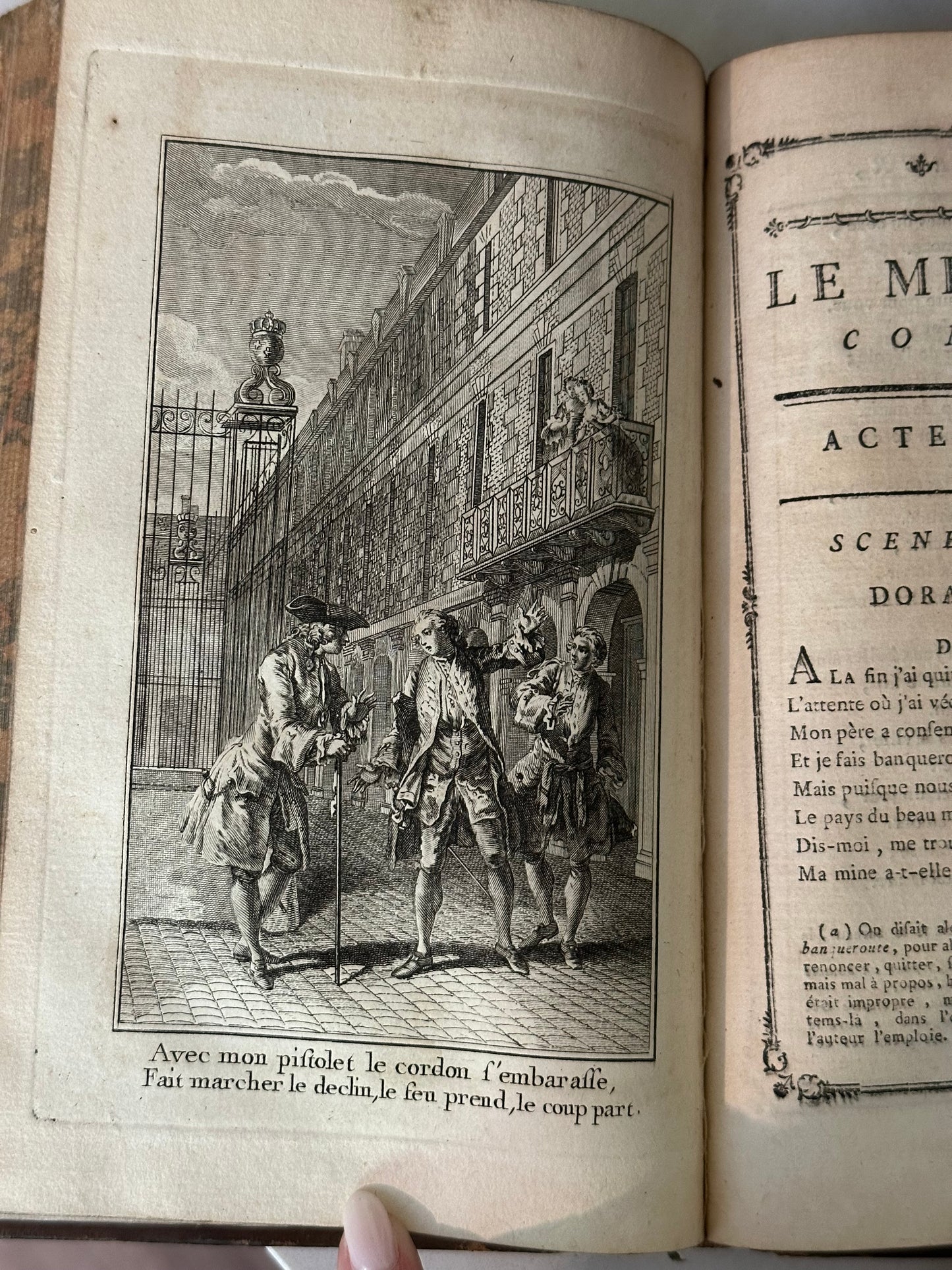 1776 Set of French Theatre Books by Pierre Corneille