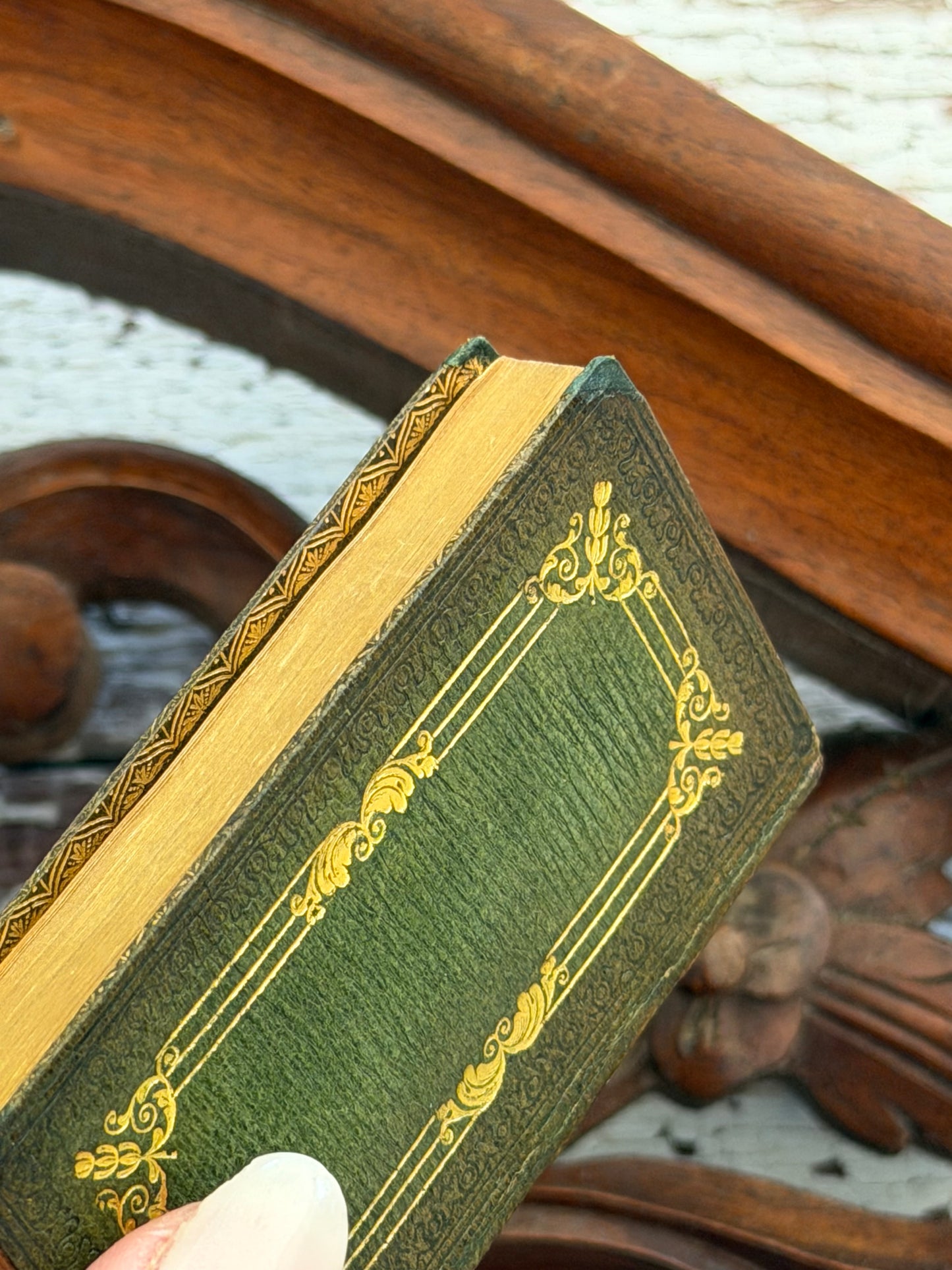 1823 Miniature Publius Terentius Afer Book- Fine Binding