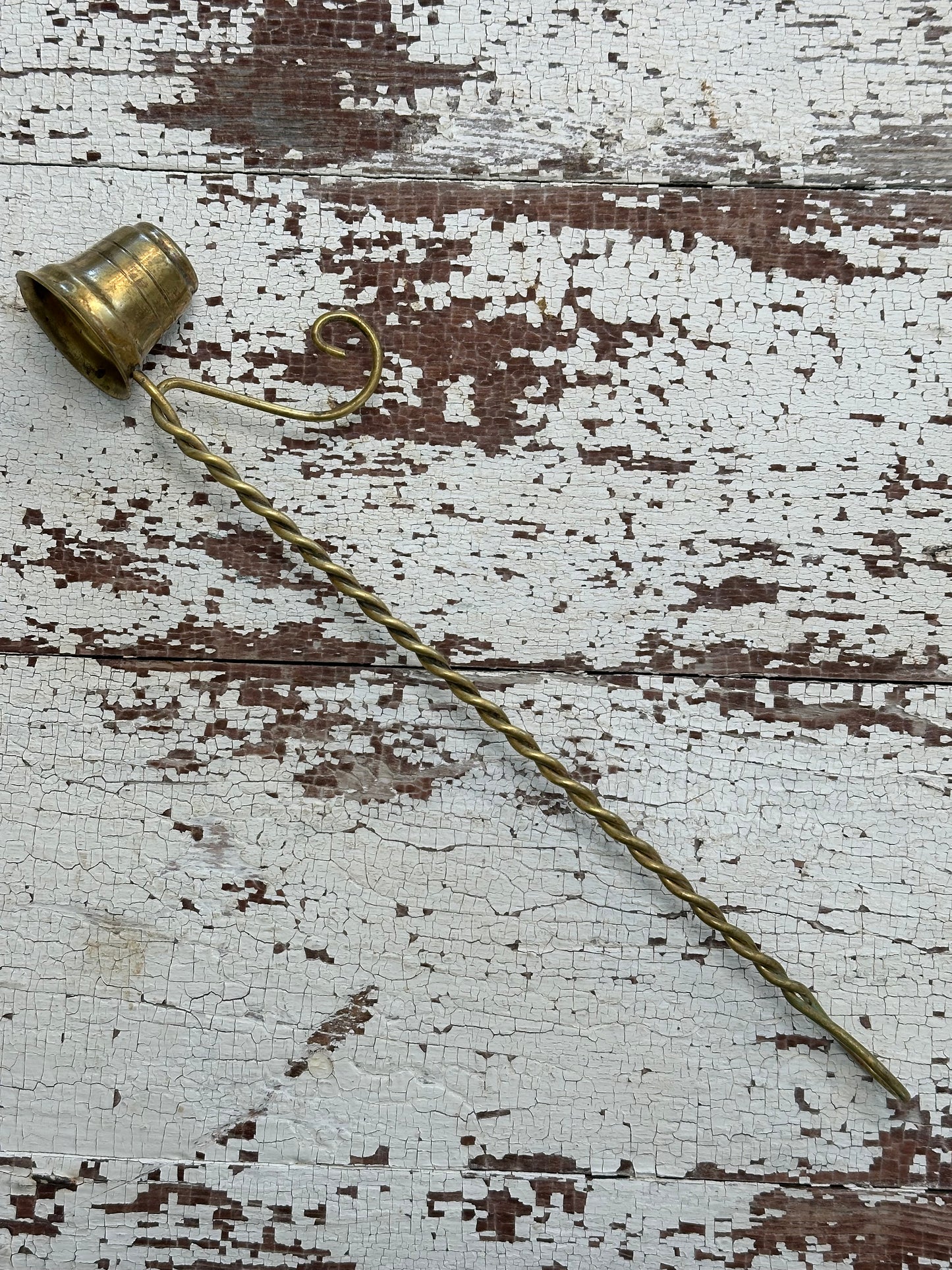 Twisted Brass Candle Snuffer- Made in Norway