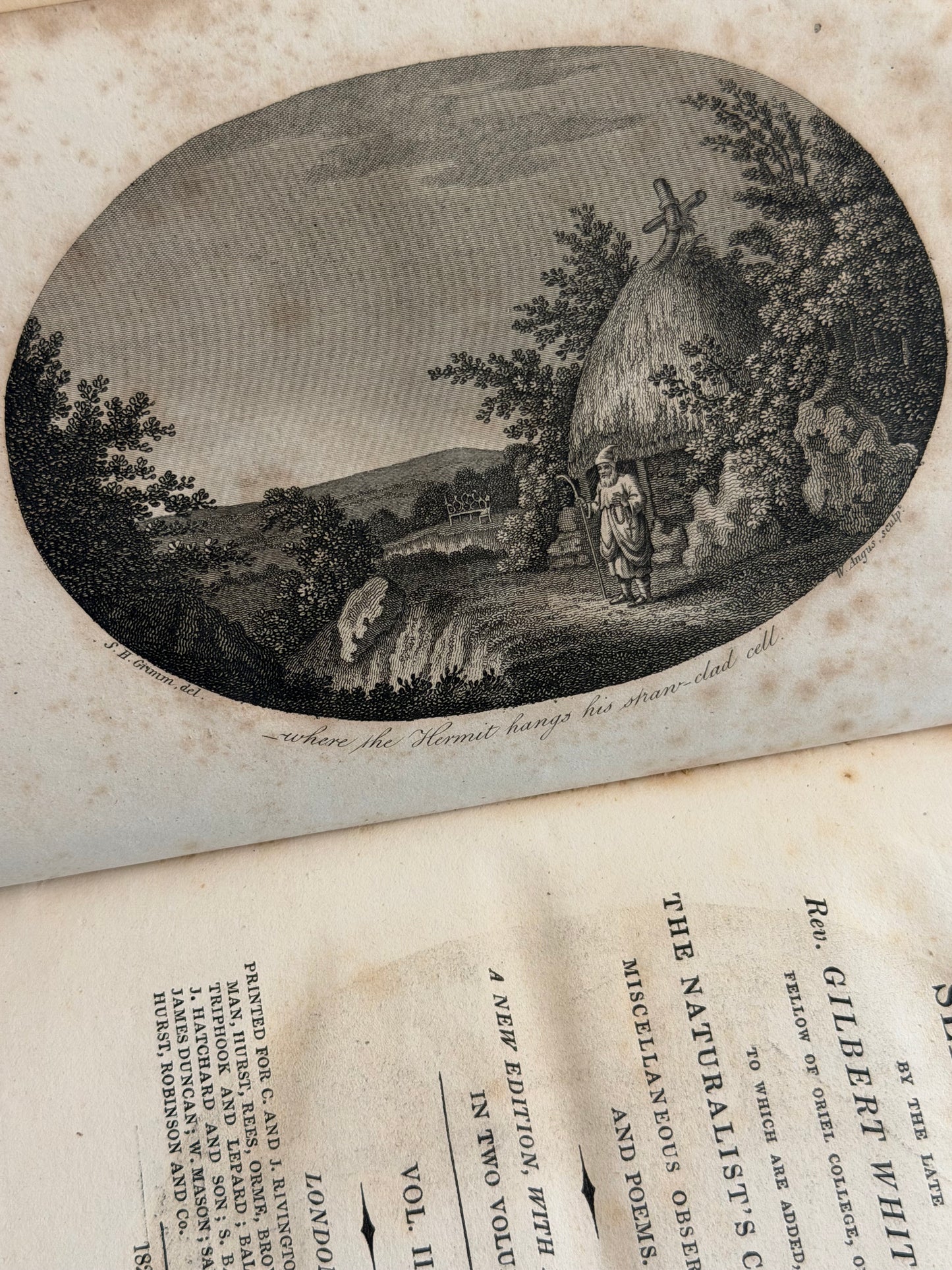 1825 The Natural History of Selborne By Rev. Gilbert White