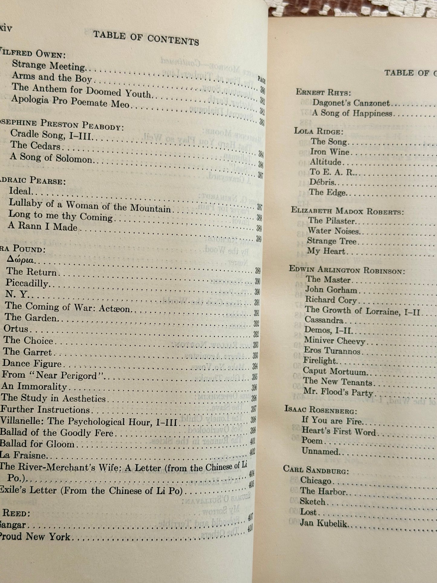 1924 The New Poetry, An Anthology