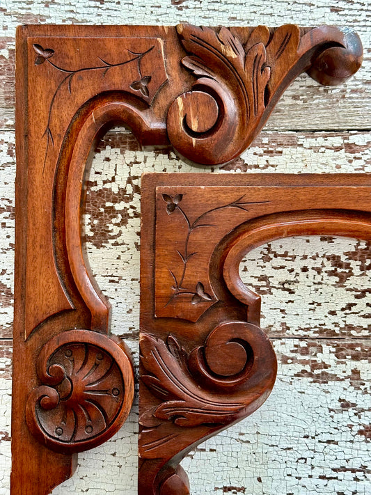 Antique French Wood Architectural Salvage Pieces