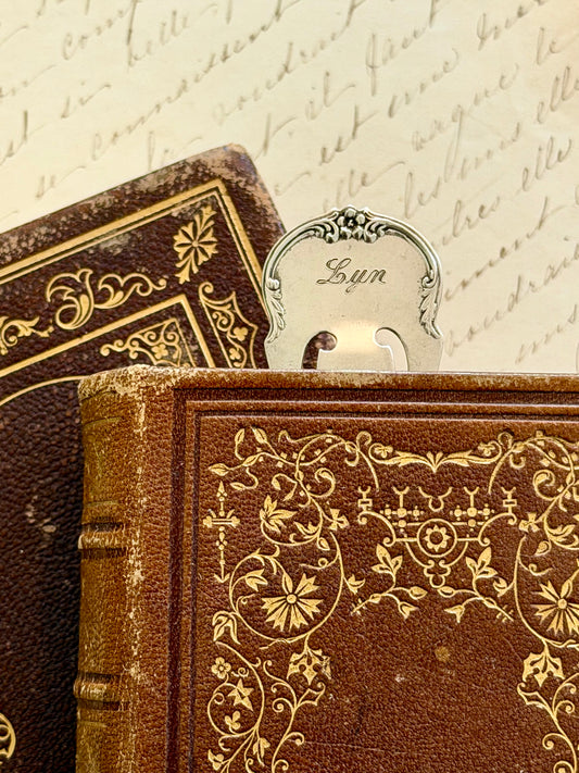 Sterling Silver Bookmark