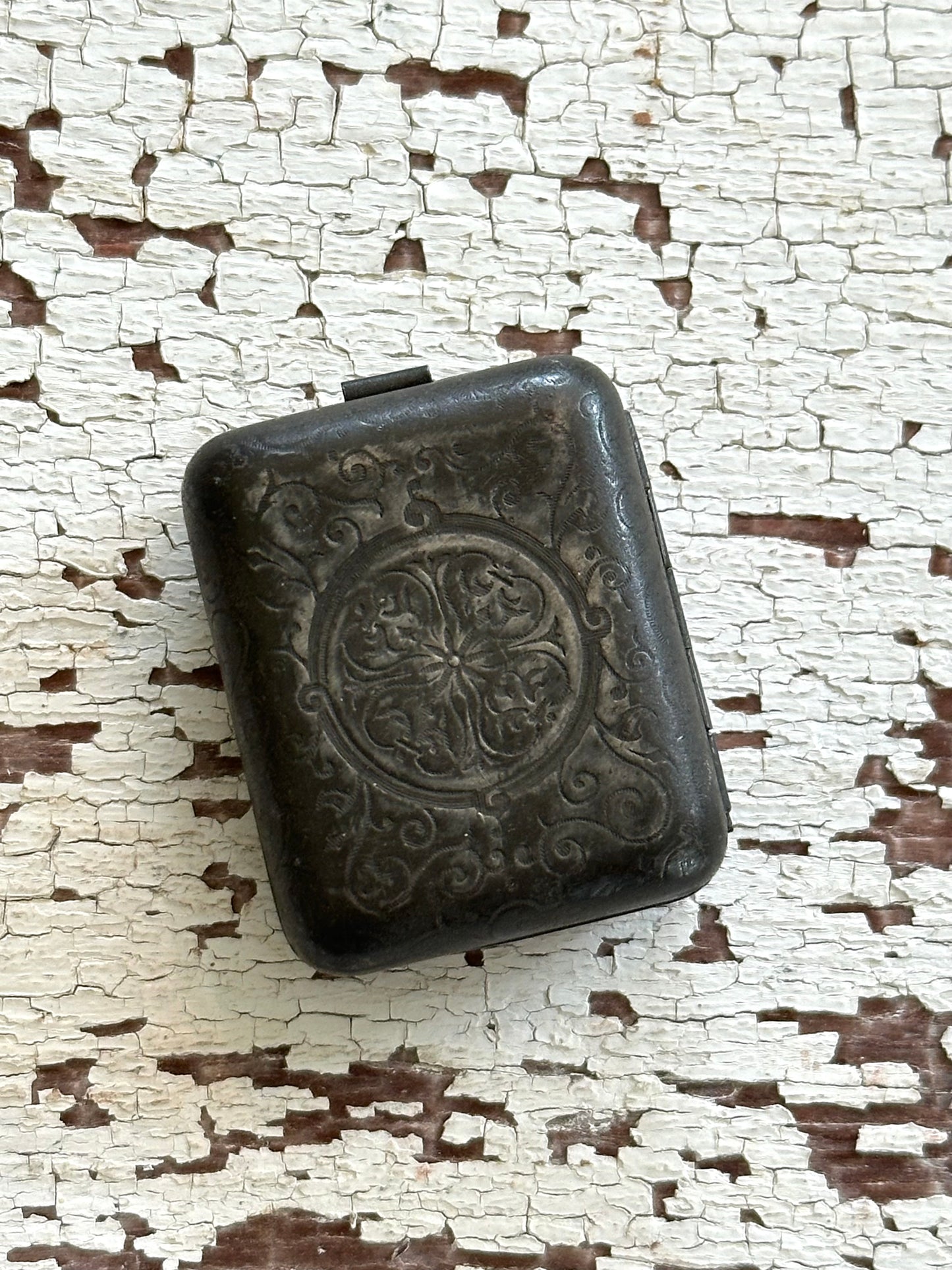 Antique Micro Bryce’s English Dictionary in Silver Case