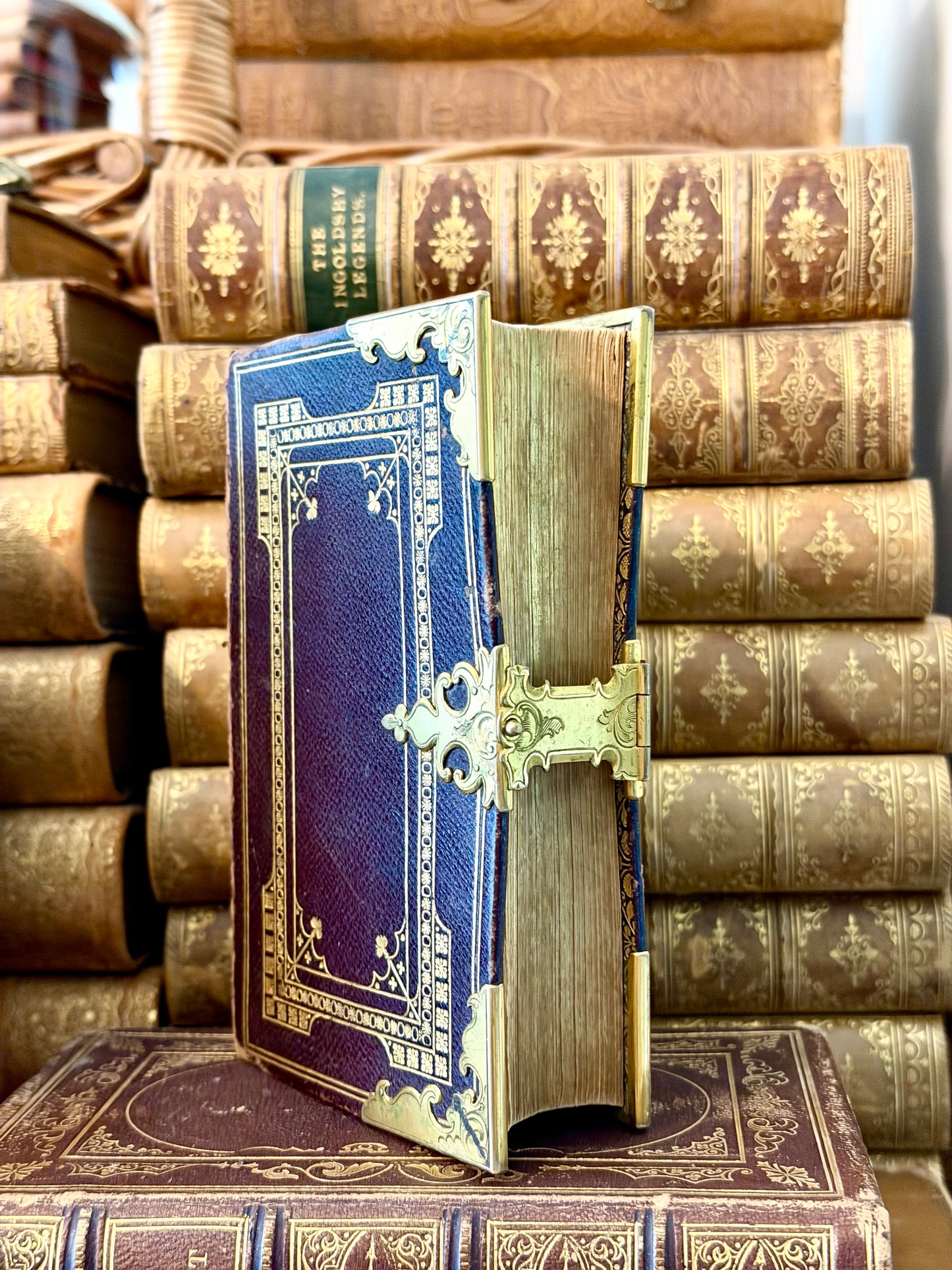 1855 Book of Common Prayer with Brass Hardware & Clasp