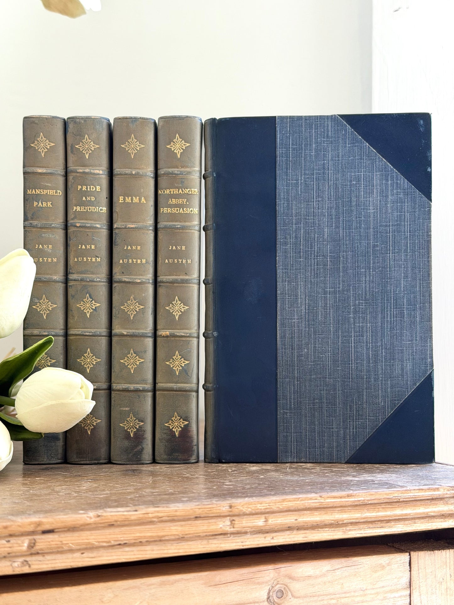 1921 Jane Austen Book Set- Rivière Bindings