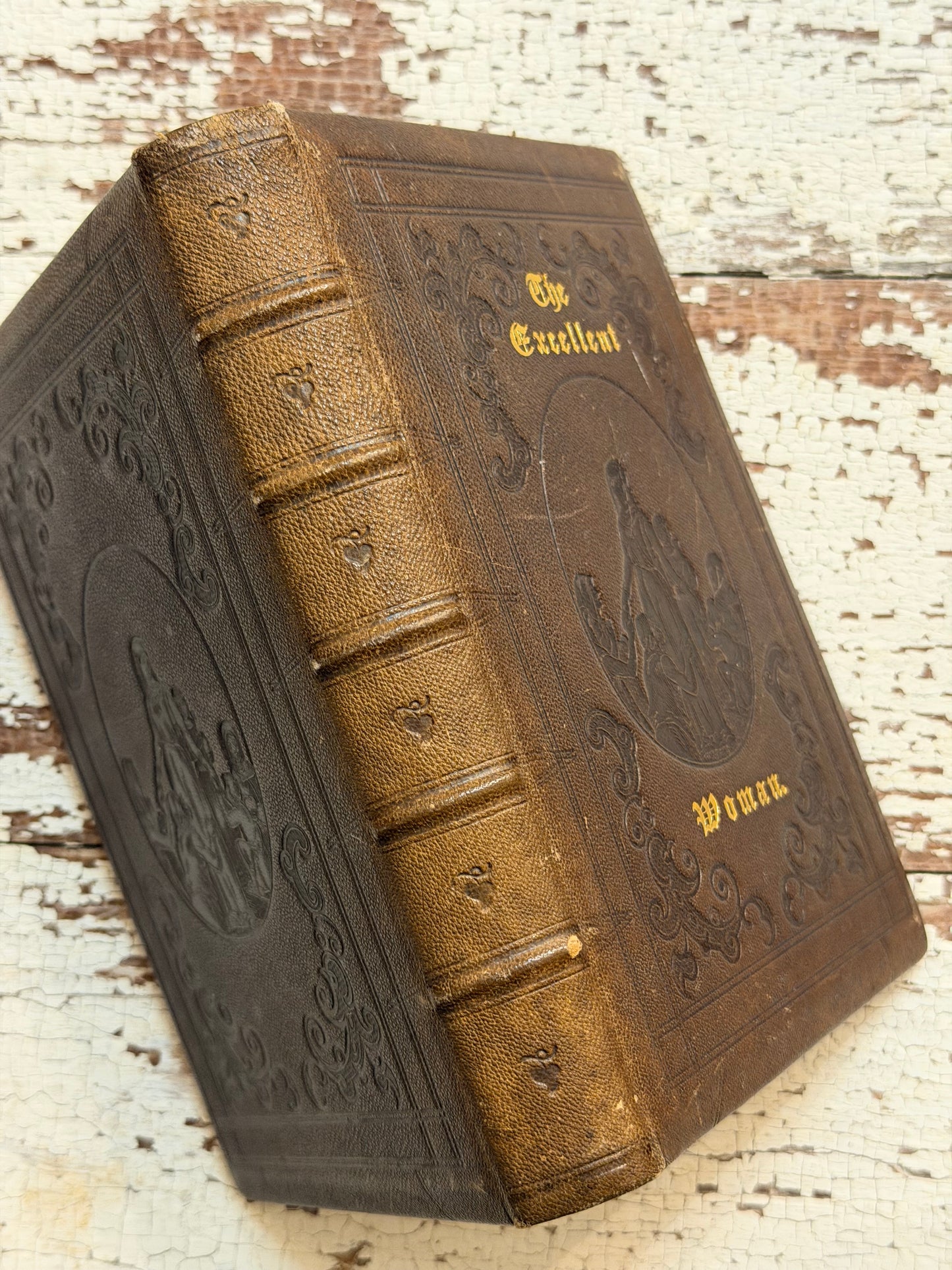 1851 The Excellent Woman- Gauffered Edge