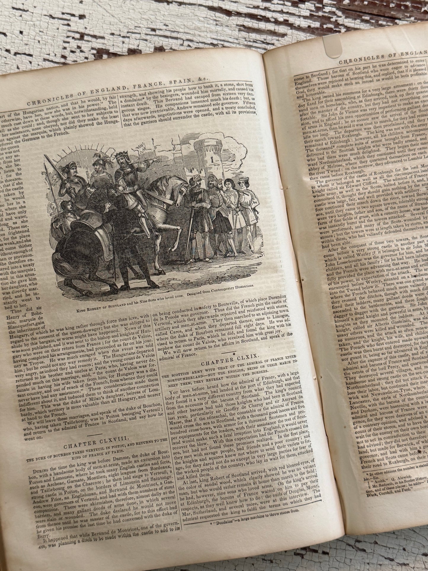 Chronicles of England, France & Spain by Sir John Froissart- Circa 1840