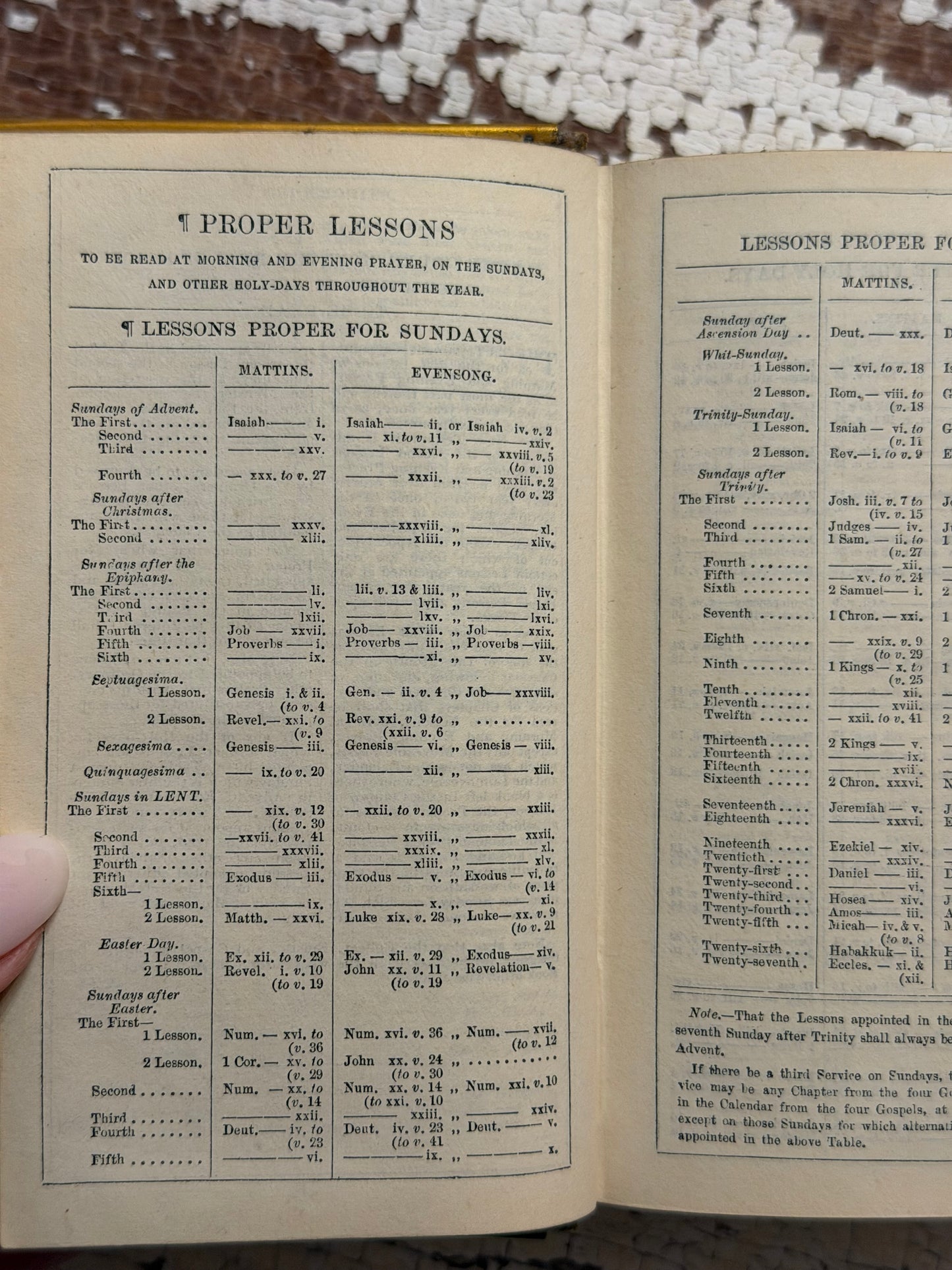 1872 Church Services Book- The Book of Common Prayer