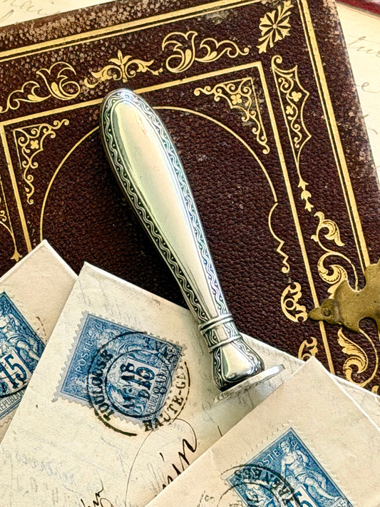 Silver Wax Seal Press