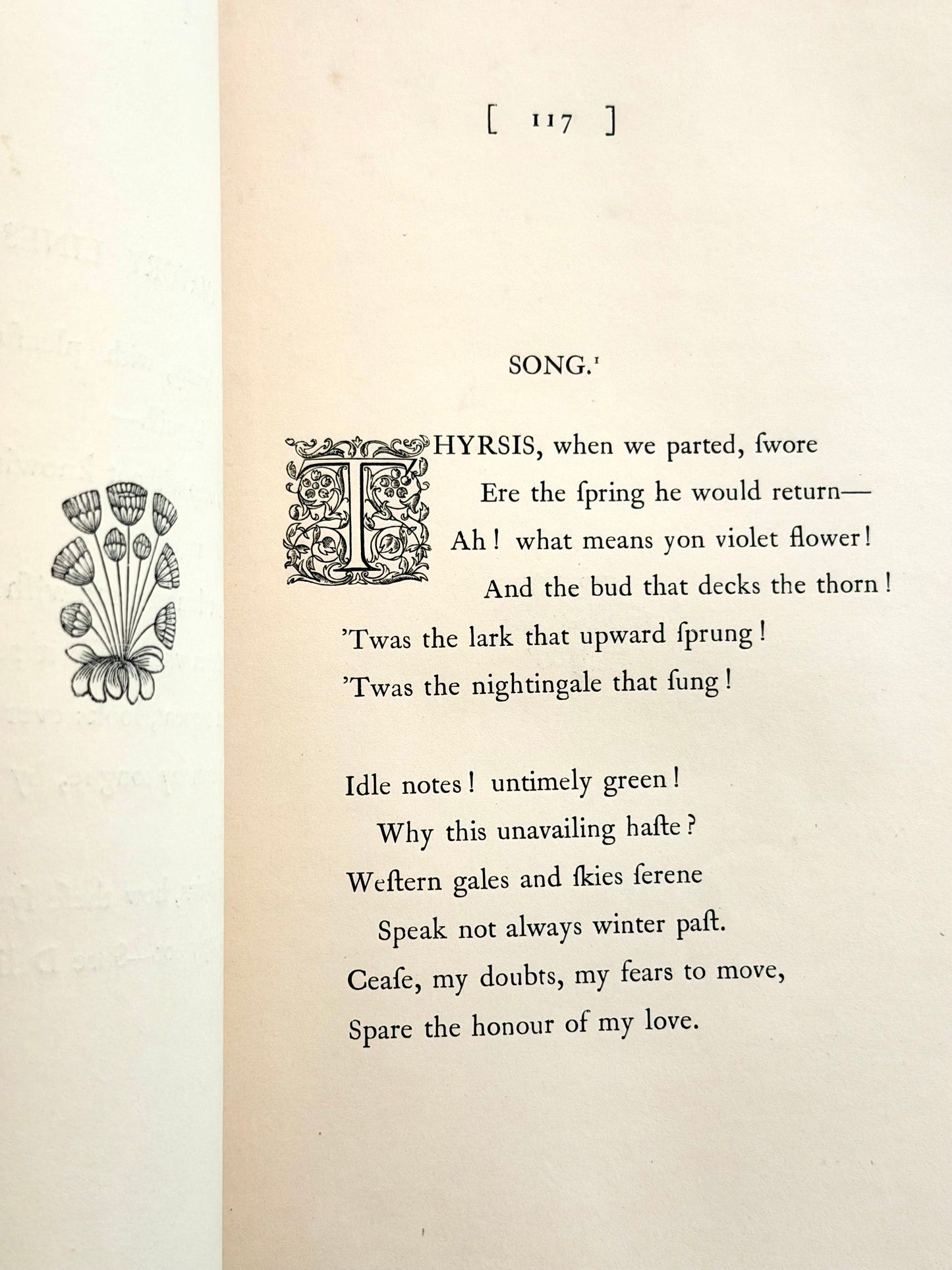 1879 Poems & Letters by Thomas Gray- Prized Binding