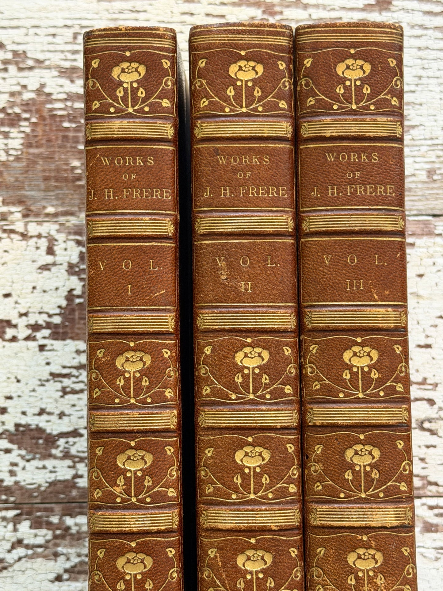 1874 The Works of John Hookham Frere- Set of 3