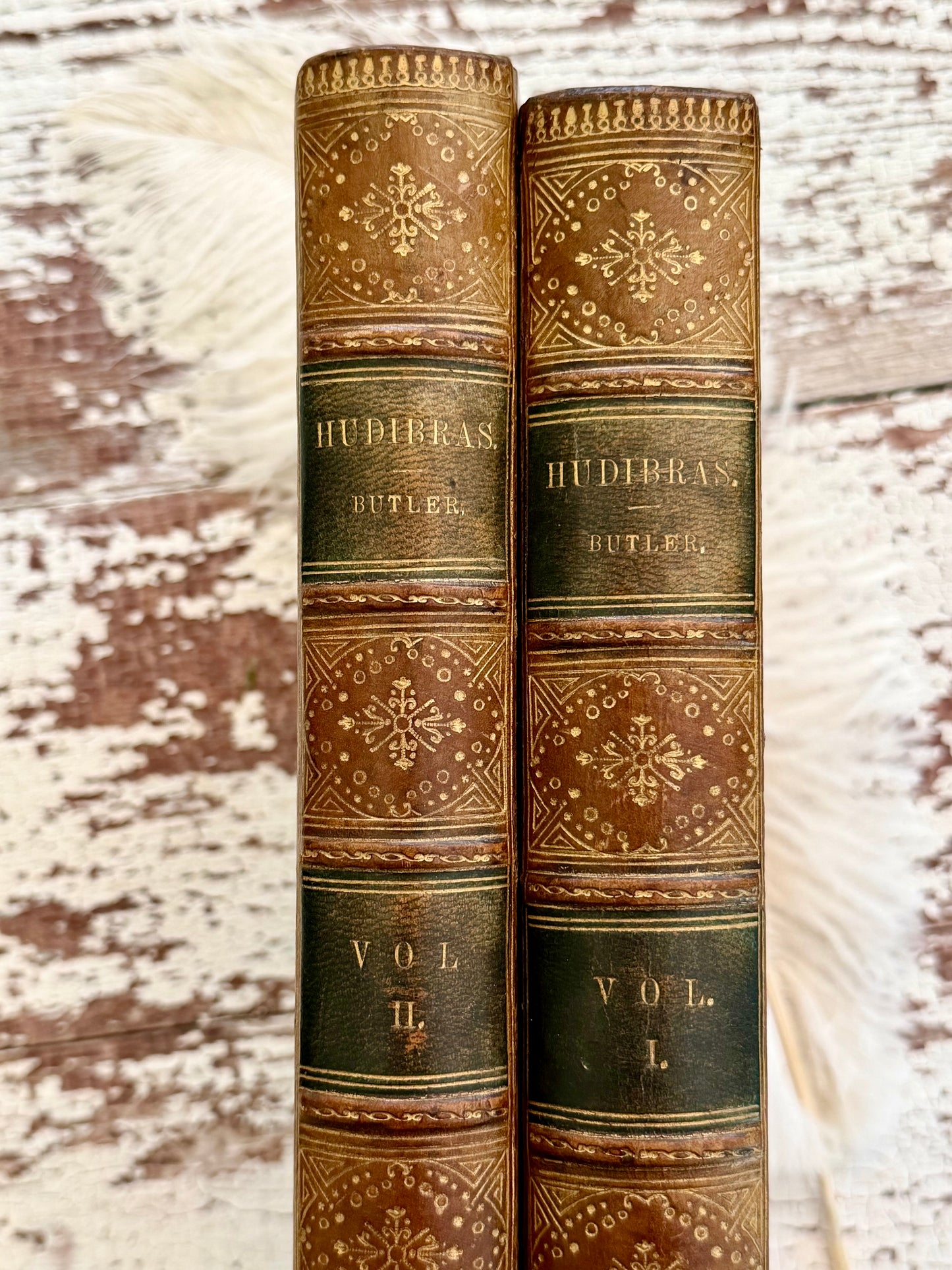 1801 Hudibras by Samuel Butler- Complete in Two Volumes