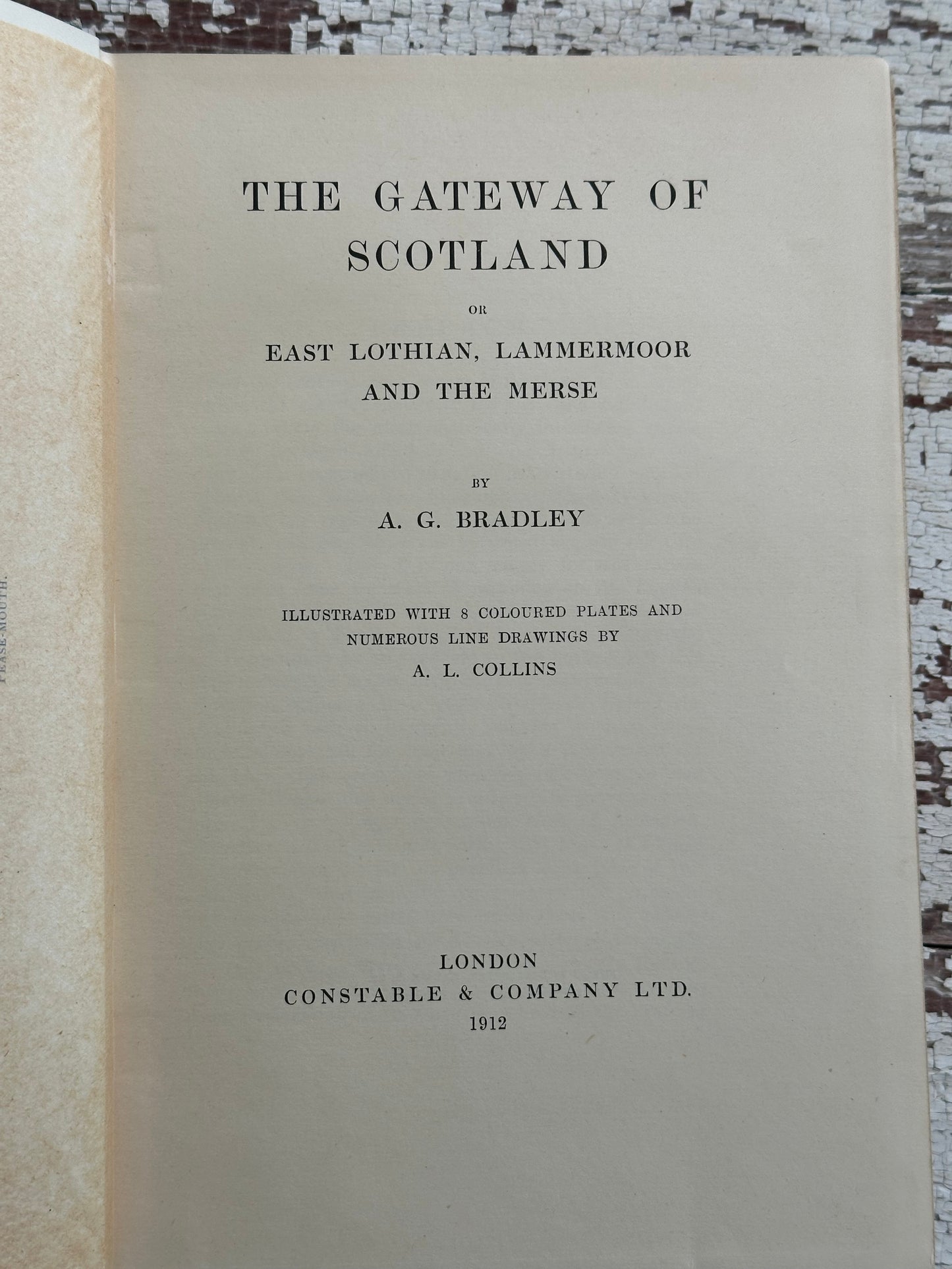 1912 The Gateway of Scotland Book