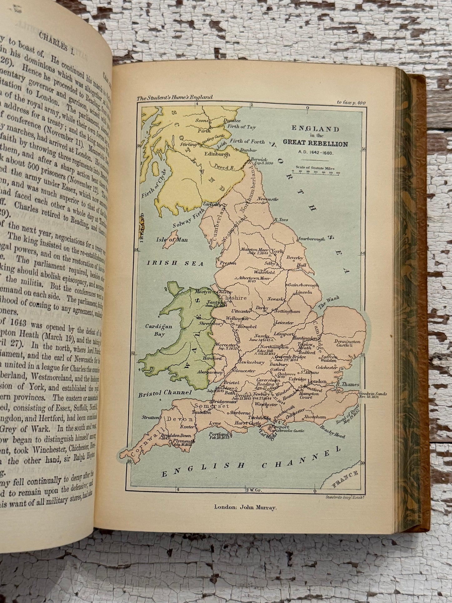 1895 The Students Hume, A History of England- Fine Binding
