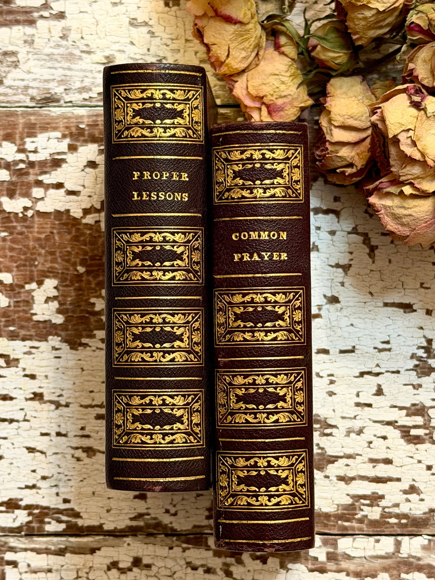 1843 The Book of Common Prayer & Proper Lessons Set with Leather Box