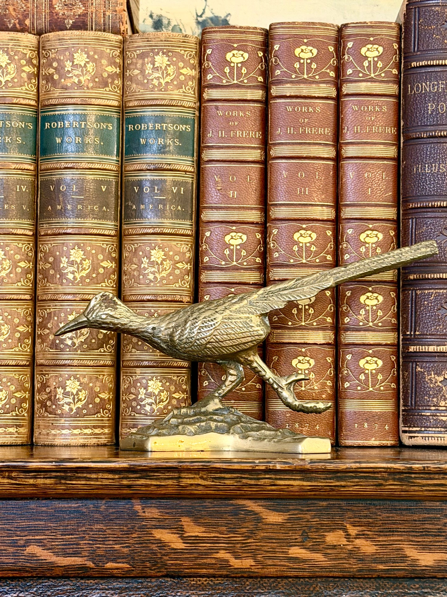 Brass Road Runner Statue