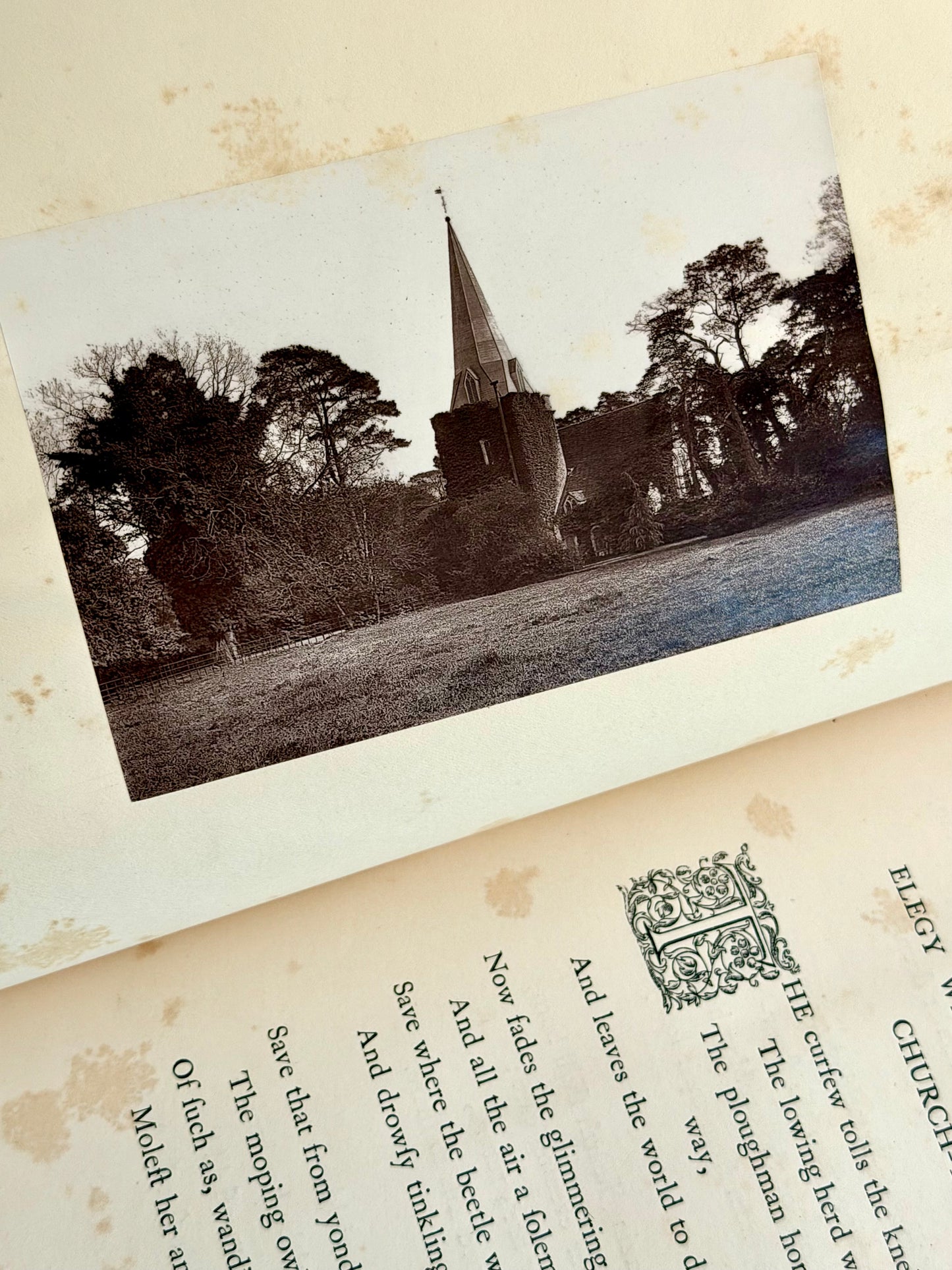 1879 Poems & Letters by Thomas Gray- Prized Binding