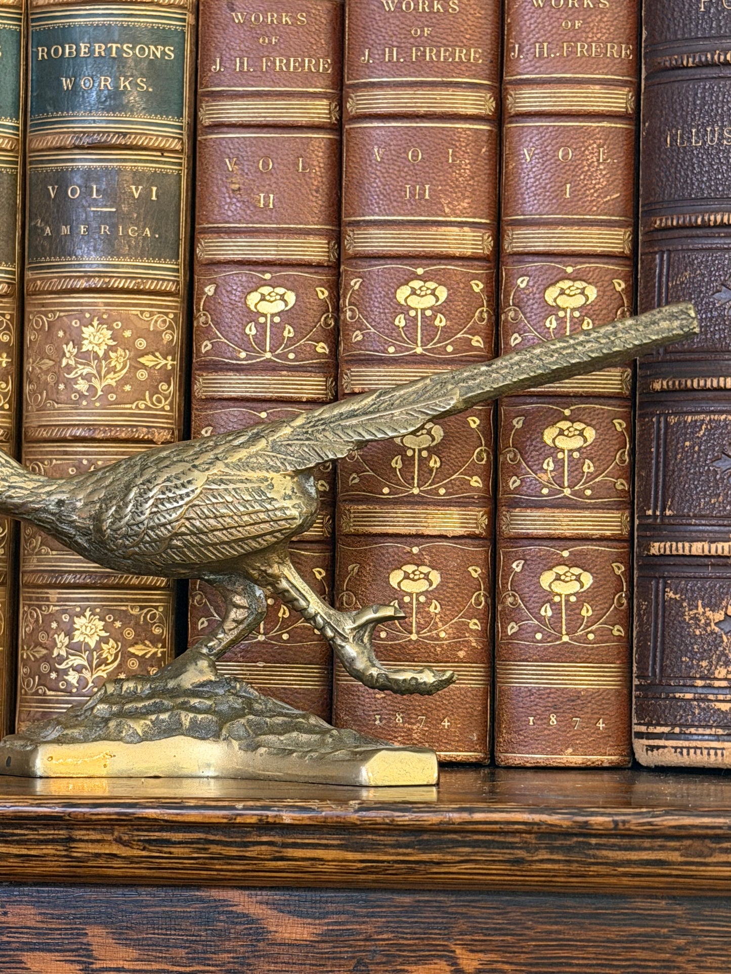 Brass Road Runner Statue