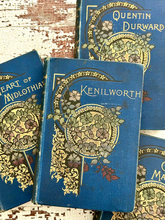 Antique Sir Walter Scott Book Set