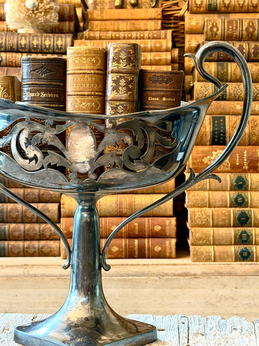 Large Ornate Silver Trophy or Jardiniere