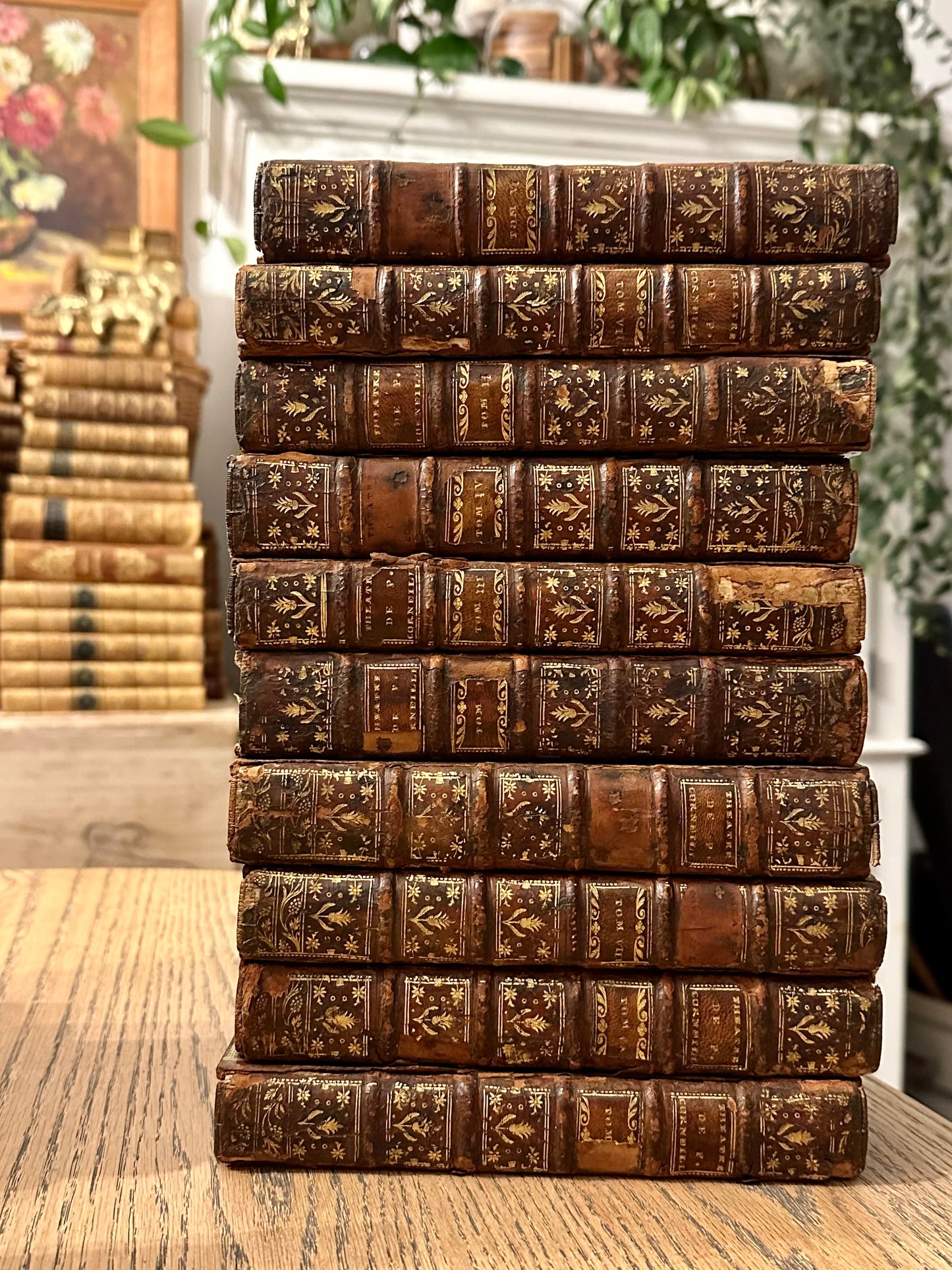 1776 Set of French Theatre Books by Pierre Corneille