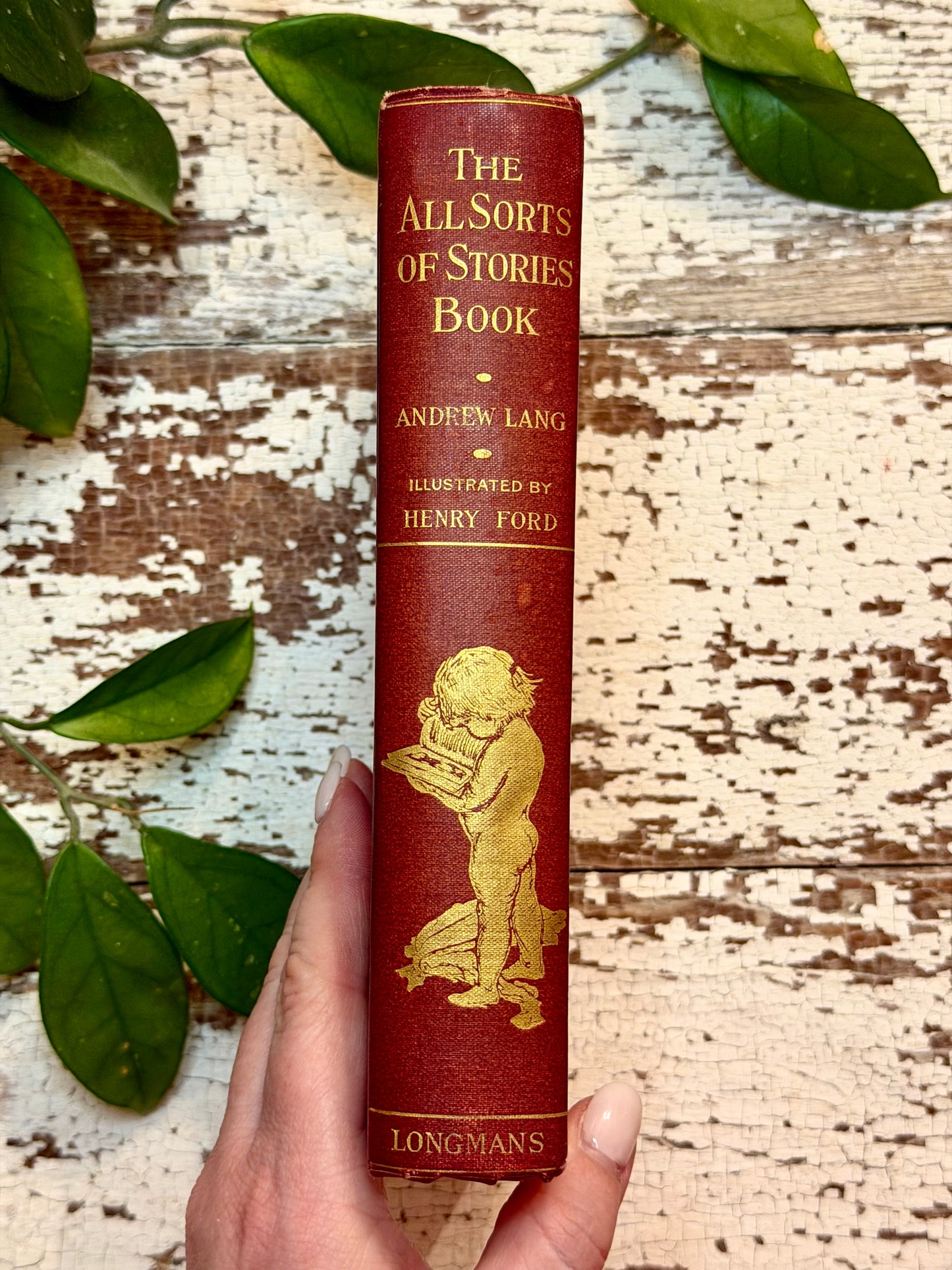 1911 The All Sorts of Stories Book by Mrs. Lang- First Edition