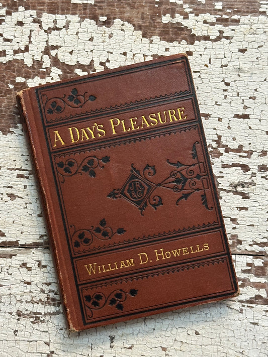 1876 A Days Pleasure Book- Pocket Size