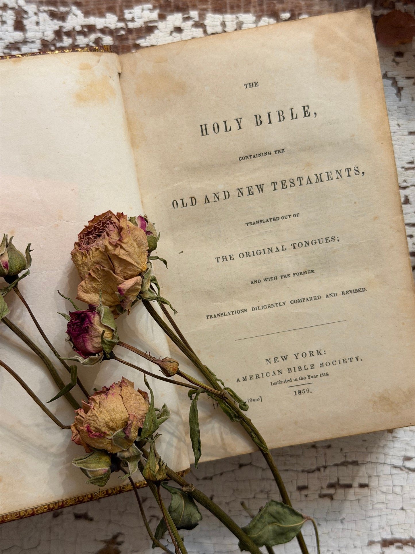 1856 The Holy Bible, Old & New Testament