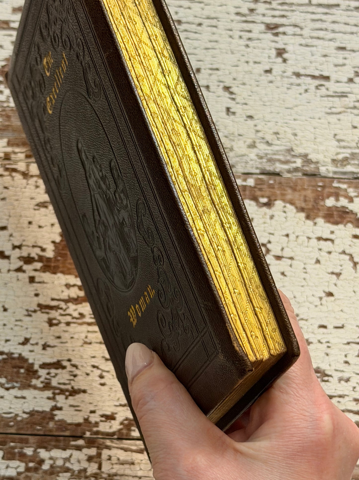 1851 The Excellent Woman- Gauffered Edge