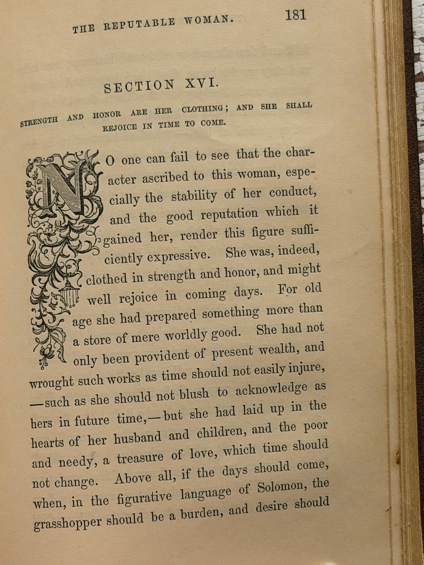 1851 The Excellent Woman- Gauffered Edge