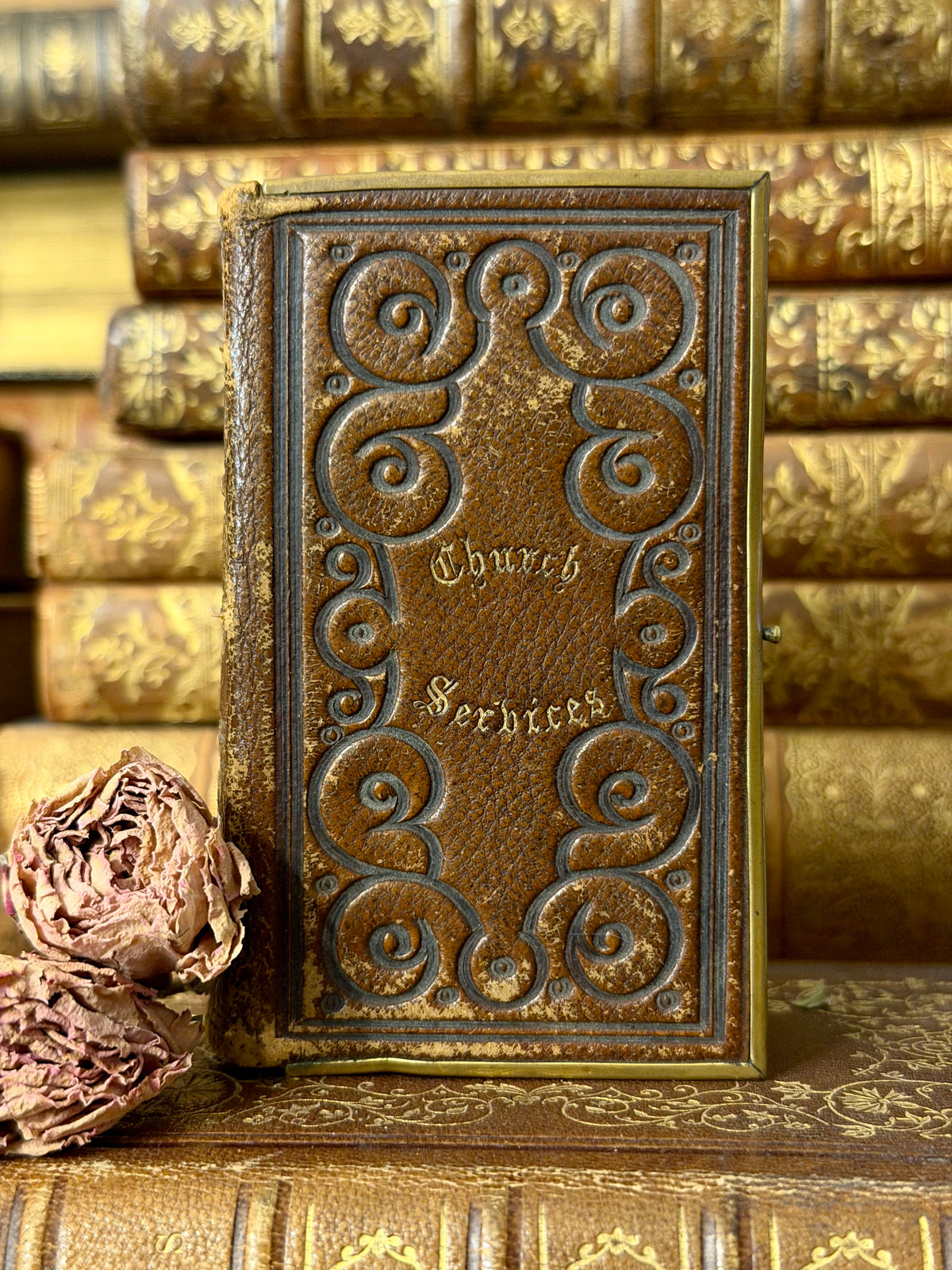 1864 Miniature Book of Common Prayer- Full Leather